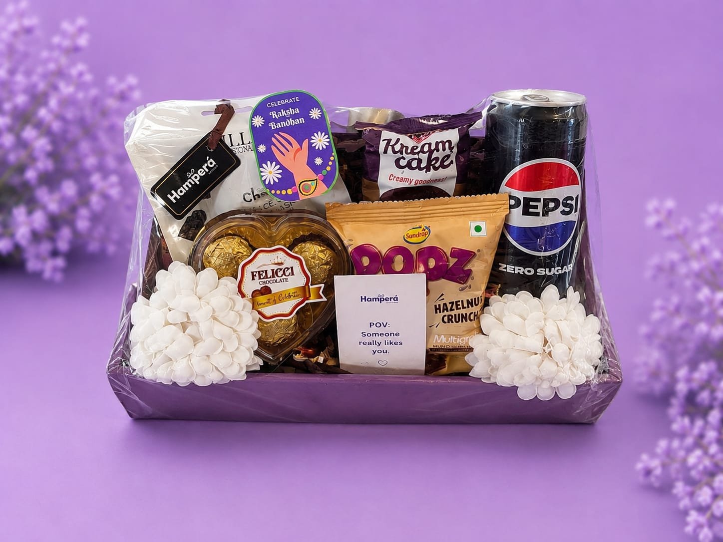 899 Purple Bliss Hamper | Lucknow Best Hamper