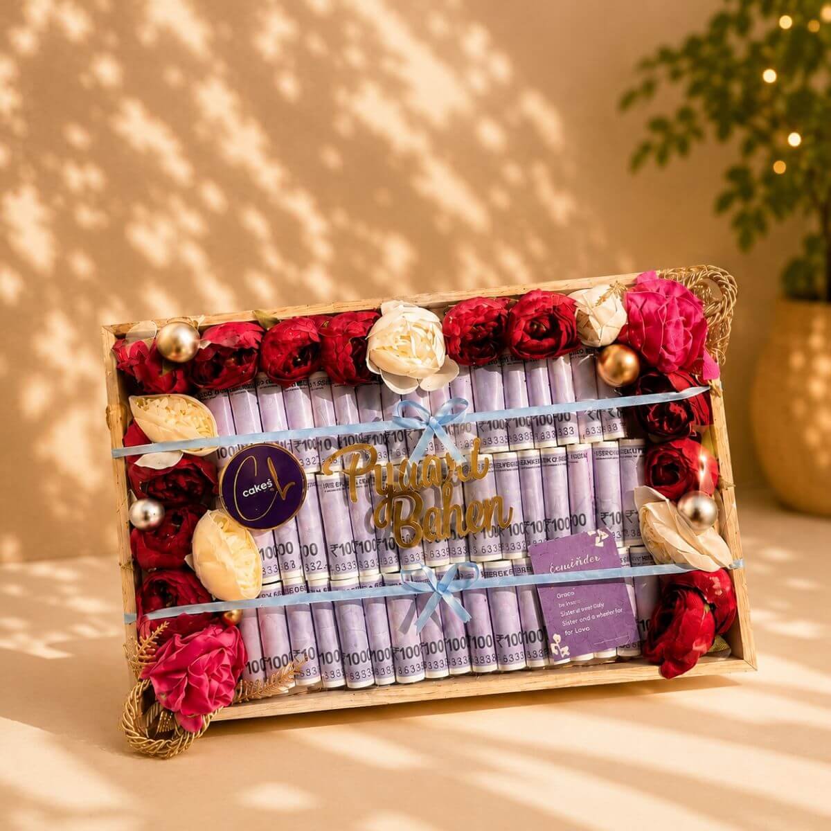 5100 Luxury Money Note Hamper | Lucknow delivery