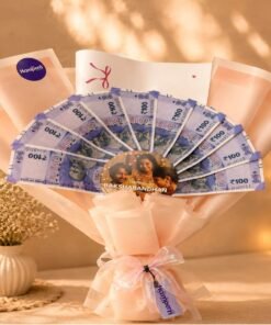Rakhi Shagun Note Bouquet Hamper