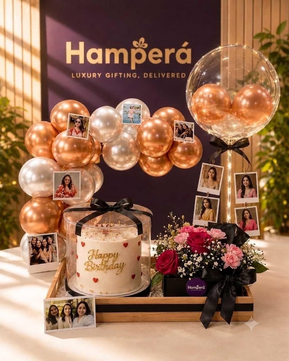 The Rose Gold Birthday Luxe Hamper