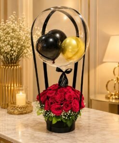 ₹2,799 The Royal Crimson Balloon Bloom