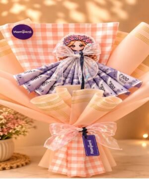 1100 Rakhi Shagun Doll Bouquet | Delivery in Lucknow